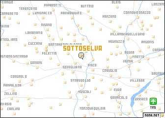 map of Sottoselva