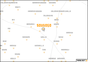 map of Soudogo