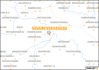 map of Sougbéssédougou