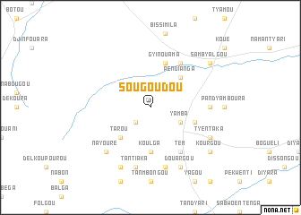 map of Sougoudou