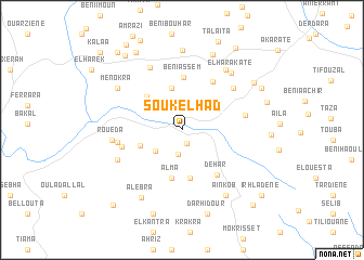 map of Souk el Had