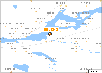 map of Soukko