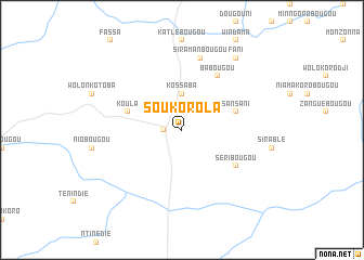 map of Soukorola