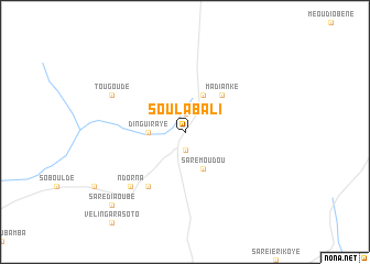 map of Soulabali