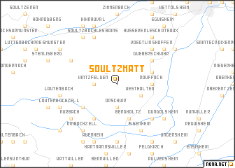 map of Soultzmatt