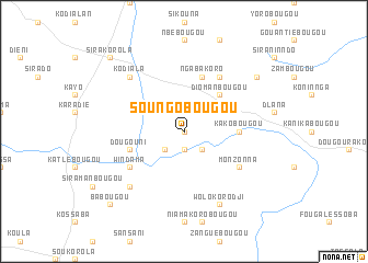 map of Soungobougou