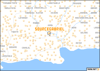 map of Source Gabriel