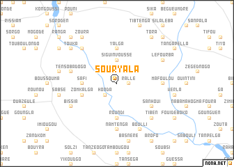map of Souryala