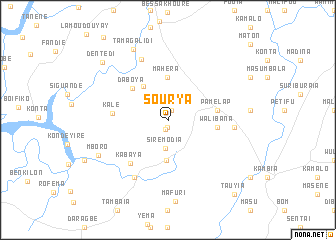 map of Sourya