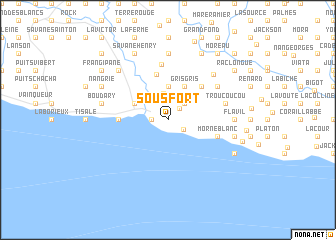 map of Sous Fort