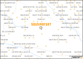 map of Sous-Parsat