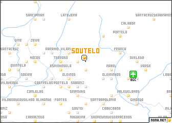 map of Soutelo