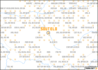 map of Soutelo