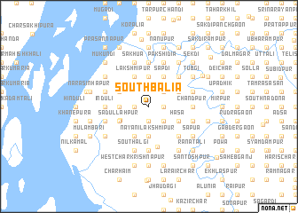 map of South Bālia