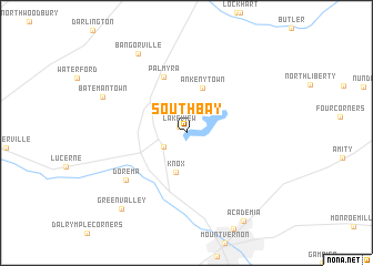 map of South Bay