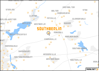 map of South Berlin