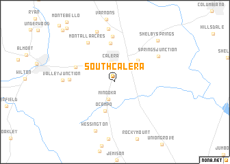 map of South Calera