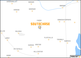 map of South Chase
