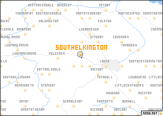 map of South Elkington