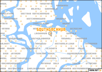 map of South Gāchhua