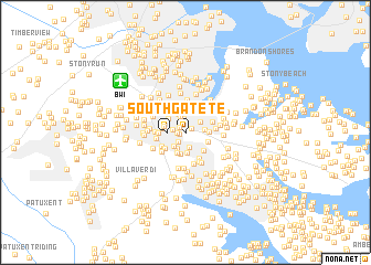 map of Southgate