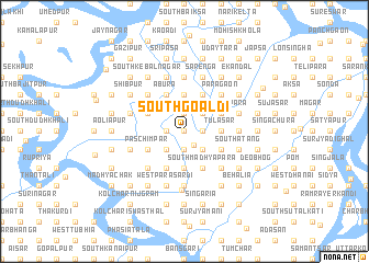 map of South Goāldi