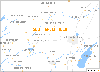 map of South Greenfield