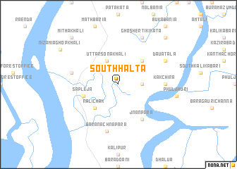 map of South Hālta
