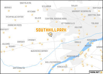 map of South Hill Park