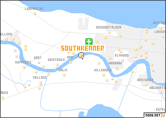 map of South Kenner