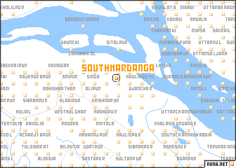 map of South Mardānga