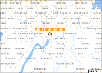 map of South Nārāngal