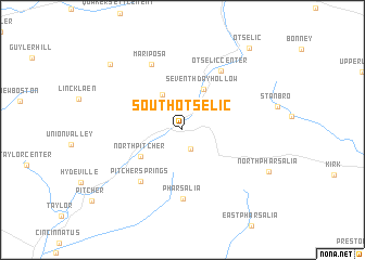 map of South Otselic