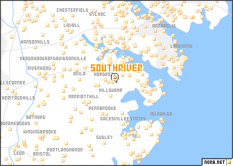 map of South River