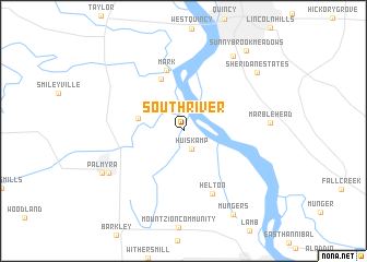 map of South River