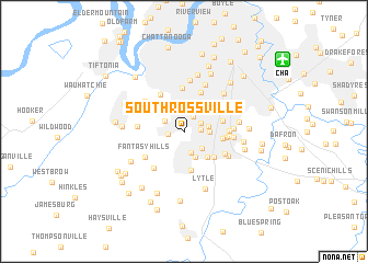 map of South Rossville