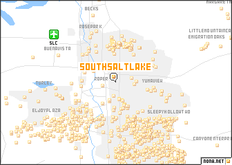 map of South Salt Lake