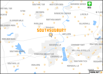 map of South Sudbury