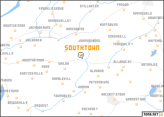 map of Southtown