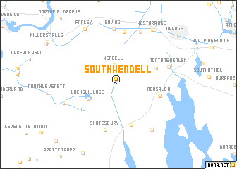 map of South Wendell