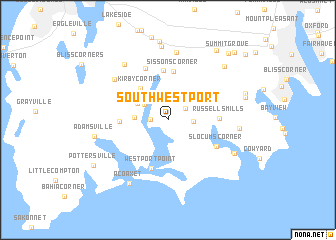 map of South Westport