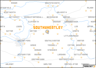 map of South Wheatley