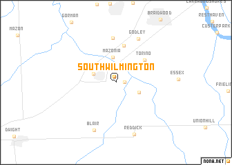 map of South Wilmington