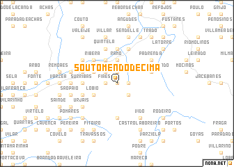 map of Souto Mendo de Cima