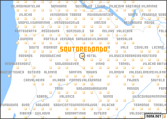 map of Souto Redondo