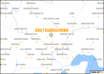 map of Soutouba Dimaba