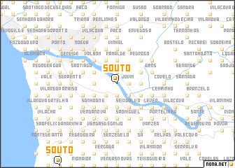 map of Souto