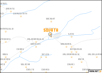 map of Sovata
