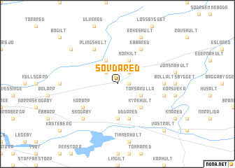map of Sövdared