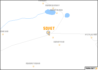 map of Sovet